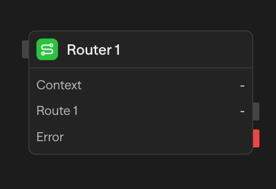 Router Block with Multiple Route Ports